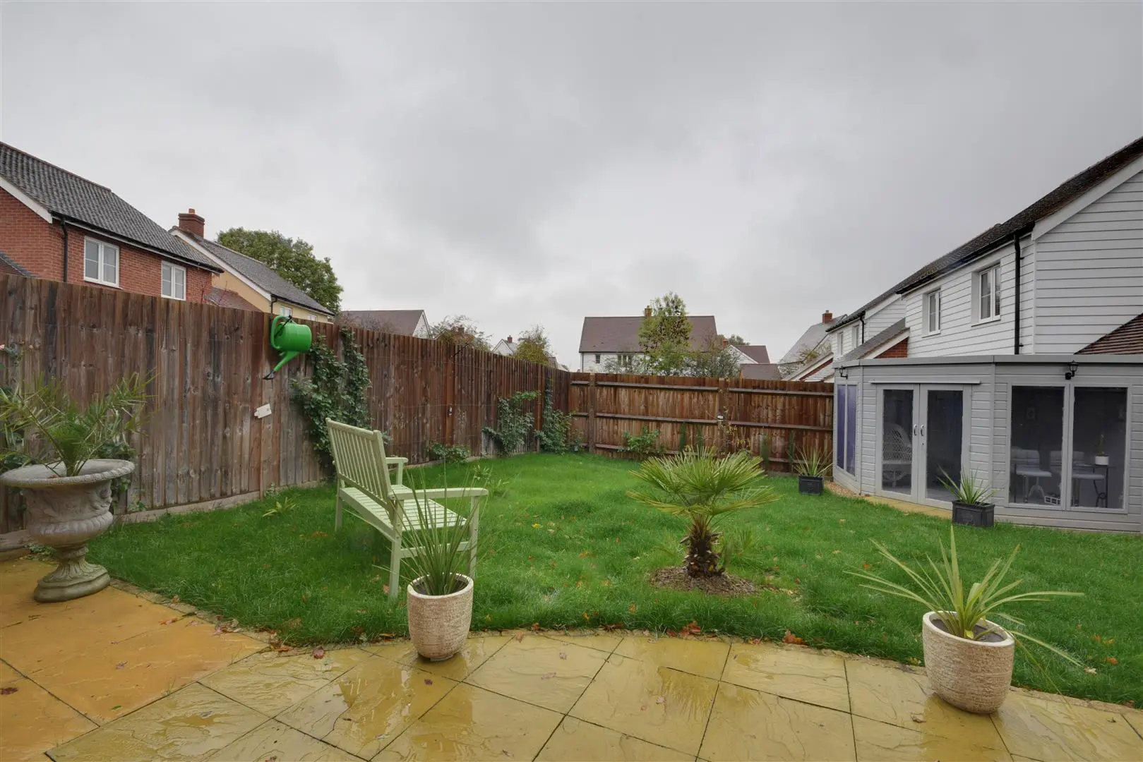 Rear garden