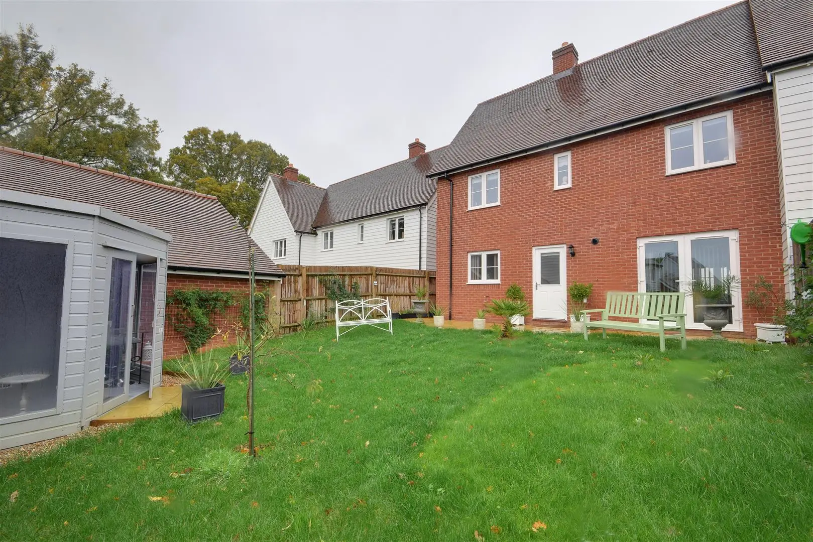 Rear garden