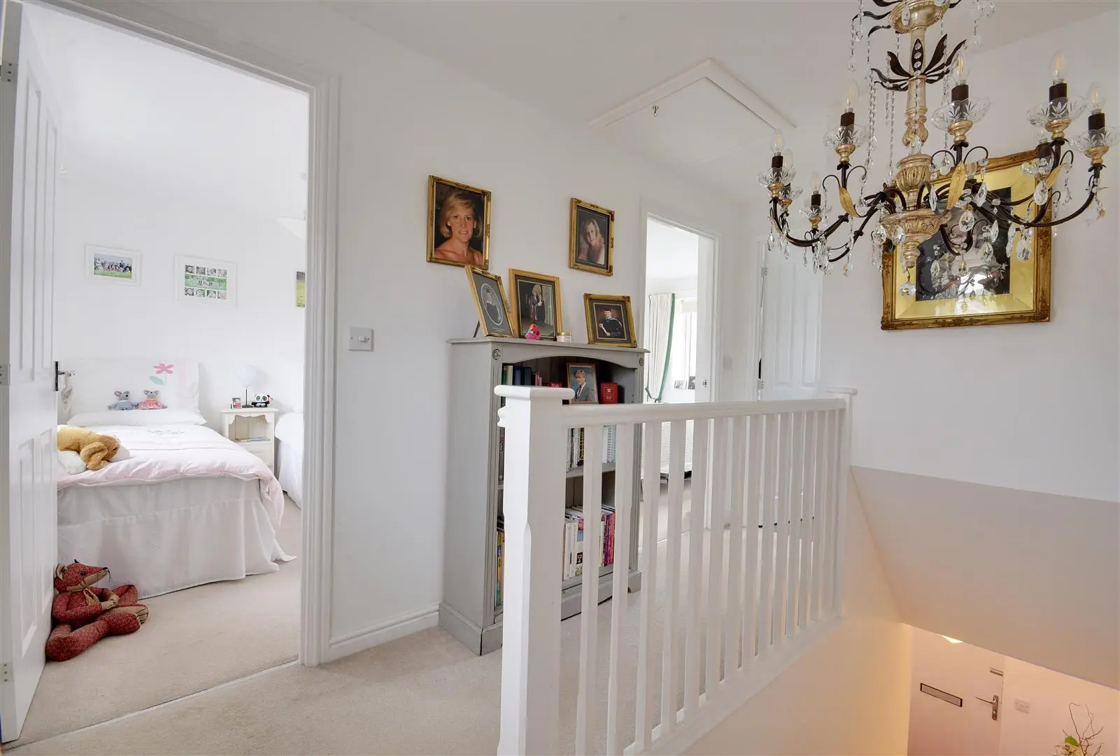 Stairs and landing