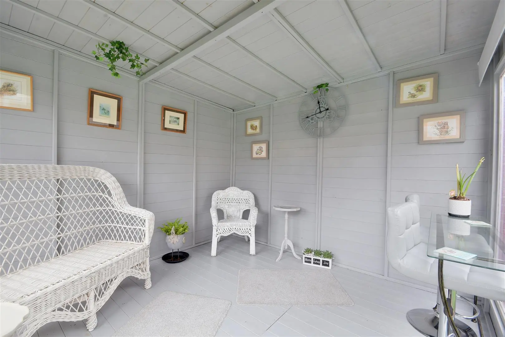 Rear garden